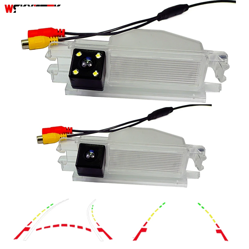 

CCD HD Car Rear View camera for 2013 Renault Dacia Duster Sandero Reverse backup parking sensor Intelligent Dynamic trajectory