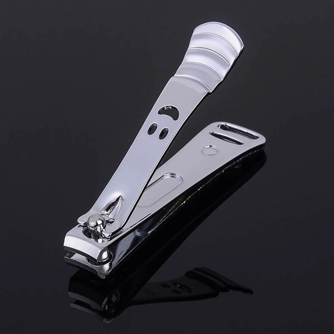 

Carbon Steel Smiley Nail Clipper Trimmer 7.8cm Large Stainless Steel Finger Toe Manicure Nail Scissors Tool