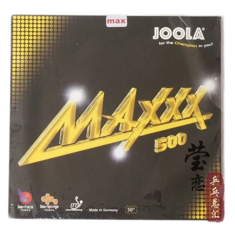 Joola MAXXX 500 настольный теннис резиновый торт Губка Настольный теннис ракетка Спортивная