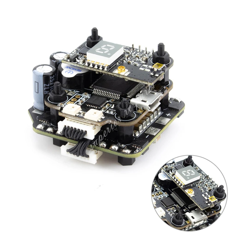 Emax мини MAGNUM 2 F4 игровые джойстики MPU6000 6S BLHELI 32BIT 35amp BLHeli32 способен ESC Доска ток Сенсор все-в-одном стек