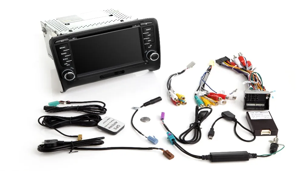 Sale Android 8.1 Car Dvd Navi Player FOR AUDI TT 2006-2014 audio multimedia auto stereo support DVR WIFI DAB OBD all in one camera 3