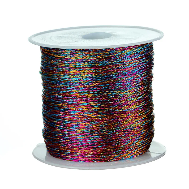 

Multi Color String Nylon Cord 0.2/0.4mm Thread Gold Rope for Chinese Knot DIY Tassels Bracelets Necklace Making Jewelry Findings