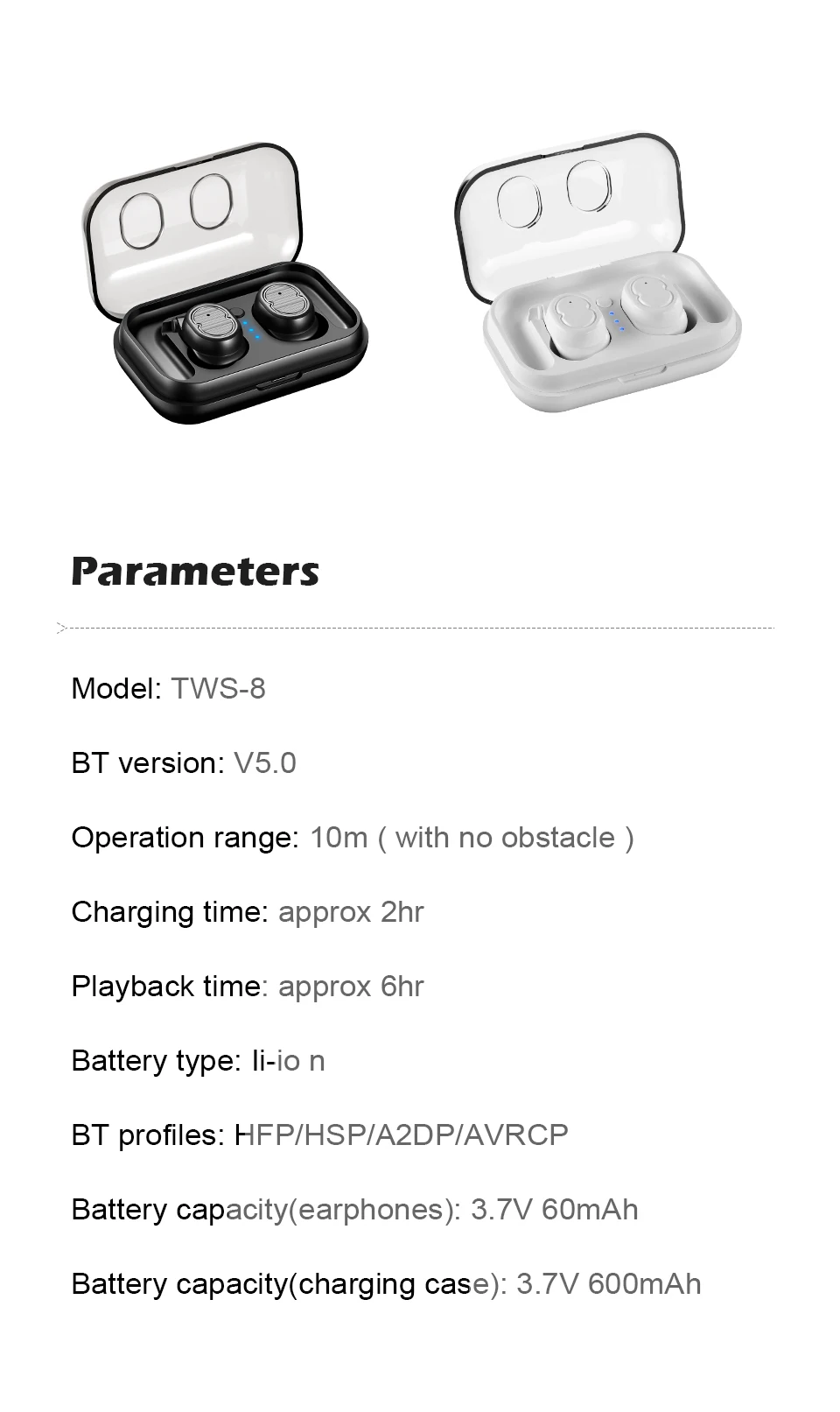 T8 Touch control беспроводные наушники TWS Sport Bluetooth V5.0 гарнитура настоящие наушники бас 6D стерео без головки IPX5 Водонепроницаемый