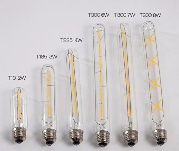 T300 светодиодный винтажный светильник Эдисона, светодиодный светильник E27 8 Вт 220 В, ретро светильник с пламенем для домашнего декора, Прямая поставка