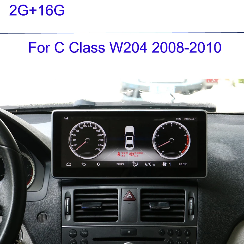 

2G RAM 16G ROM Car Radio for Merce des Ben z C GLC CLASS W204 W205 2008 2009 2010