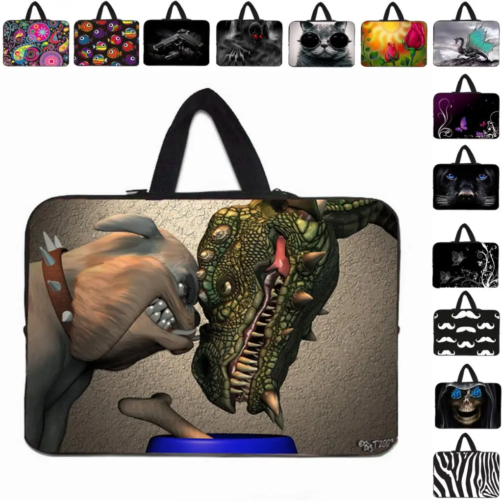 

sac pour ordinateur portable 7 7.9 9 10 12 13 14 15 17 laptop pc handle bag neoprene carry cases cover pouch protector wholesale