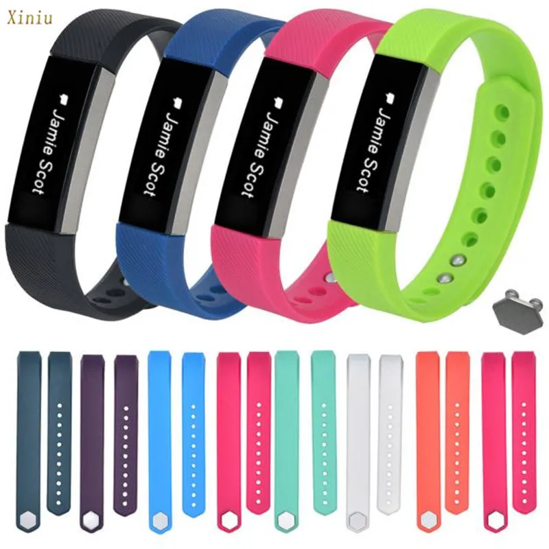 

1 Set Small Size Women Replacement Silicone Wristband + Buckle For Fitbit Alta Band Watch Band Strap Accessories