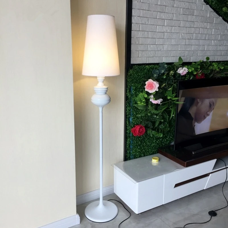 GZMJ Modern Metal Floor Lamp Black/White/Gold/Silver Fabric Lampshade Standing Lamp 110-240V E27 Bedroom Living Room Floor Lamp GZMJ Modern Metal Floor Lamp Black/White/Gold/Silver Fabric Lampshade Standing Lamp 110-240V E27 Bedroom Living Room Floor Lamp
