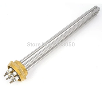

Free Shipping 3U Shaped 8mm Bar Dia Electric Heating Water Heater Element 380V 1.2KW