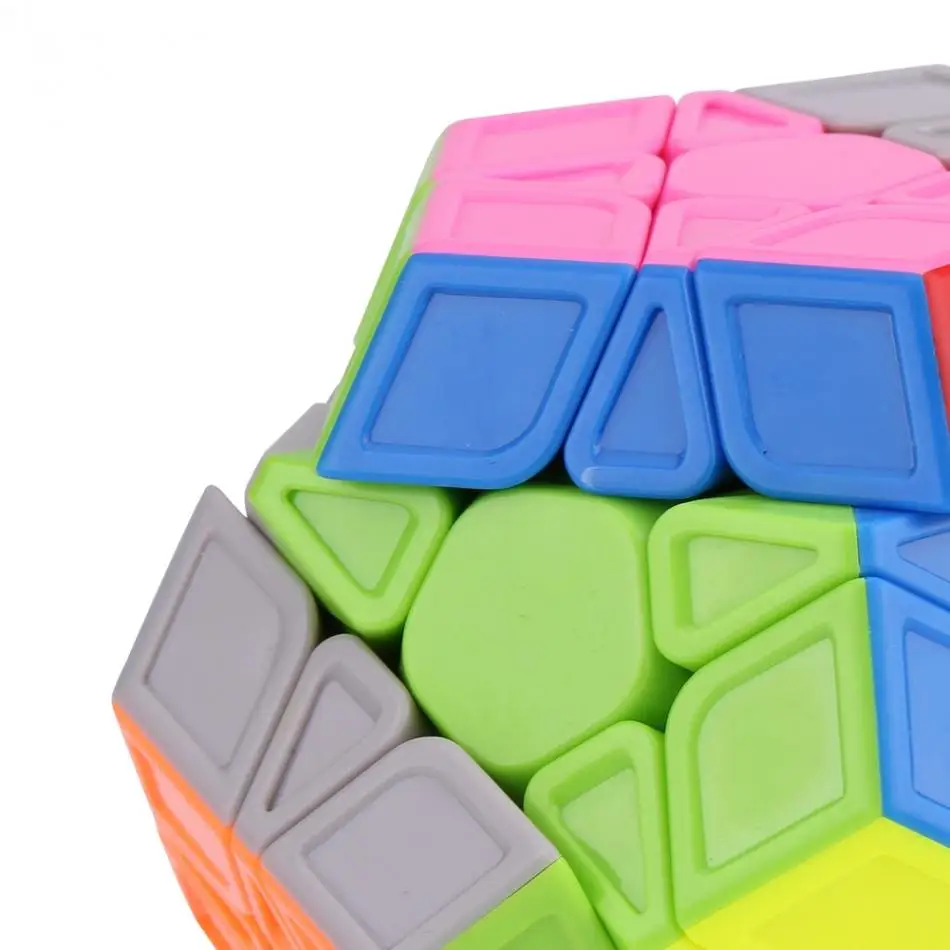 Волшебный куб Cubo Magico megaminx Головоломка Куб необычный красочный скоростной куб вращающиеся Скручивающиеся игрушки для детей