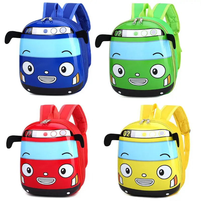 

Fashion Kids Cartoon 3D Car Shape School Backpack Kindergarten Shoulder Bag Bookbag Rucksack Daypack for Children Boys Girls