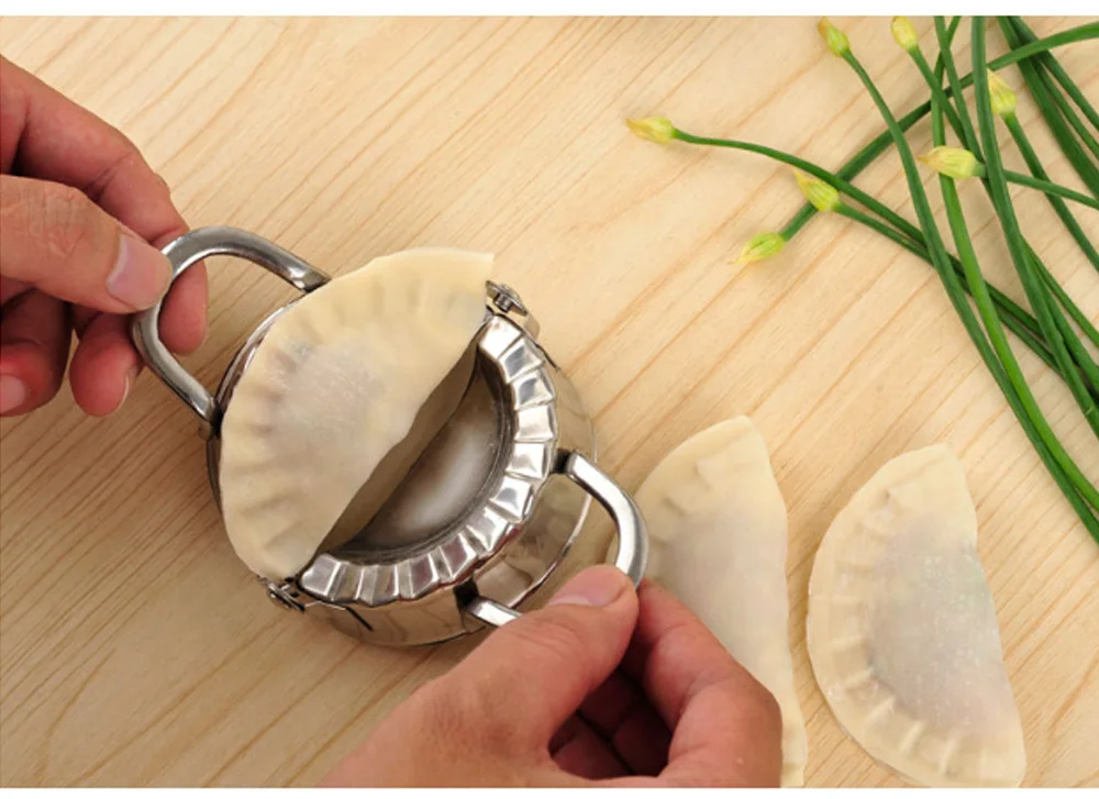 Dumpling Mold Household Dumpling Wrapper Cutter Making Machine Cooking Pastry Tool Kitchen Accessory Labor Saving Jiaozi Tool