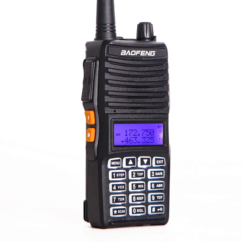 2 шт. Baofeng UV-82 8 Вт высокое Мощность ful Walkie Talkie 10 км Long Range двусторонней радиосвязи CB приемопередатчик (модернизированный BF UV82)