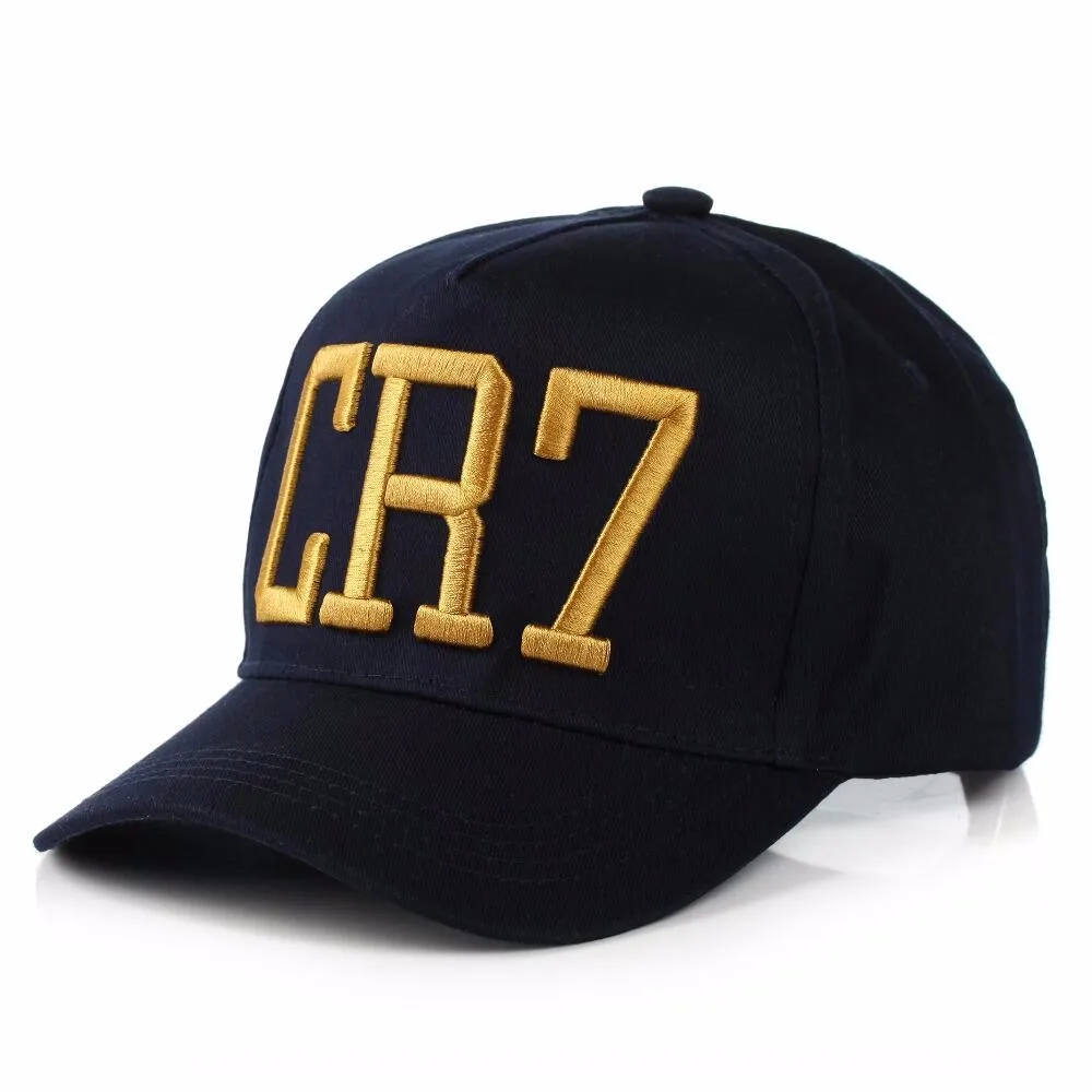 Новейший стиль Криштиано Роналду CR7 шапки бейсболки хип-хоп кепки Snapback головные уборы для мужчин и женщин высокое качество