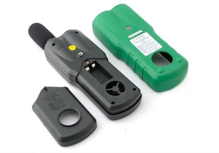 MASTECH MS6300 цифровой многофункциональный, окружающая среда метр Температура влажности звук датчики воздушного потока люминометр Анемометр