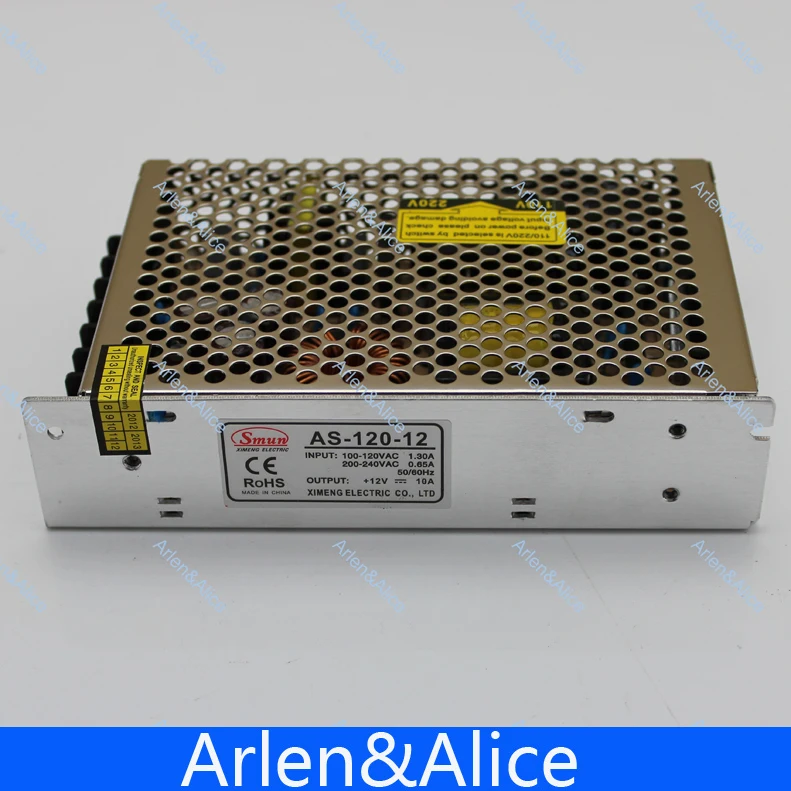 Импульсный источник питания для светодиодных лент 120 Вт 12 В 10 А|power supply module|power