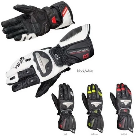 

GK169 Komine motorcycle drop resistance gloves genuine leather titanium alloy long design ride gloves