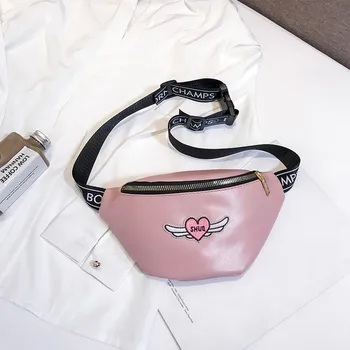 

Mini Waist Bag Leather Cute Women Waist Pack For Girl Beach Party Waterproof Belt Chest Bags Fanny Packs Zipper Luxury Brand