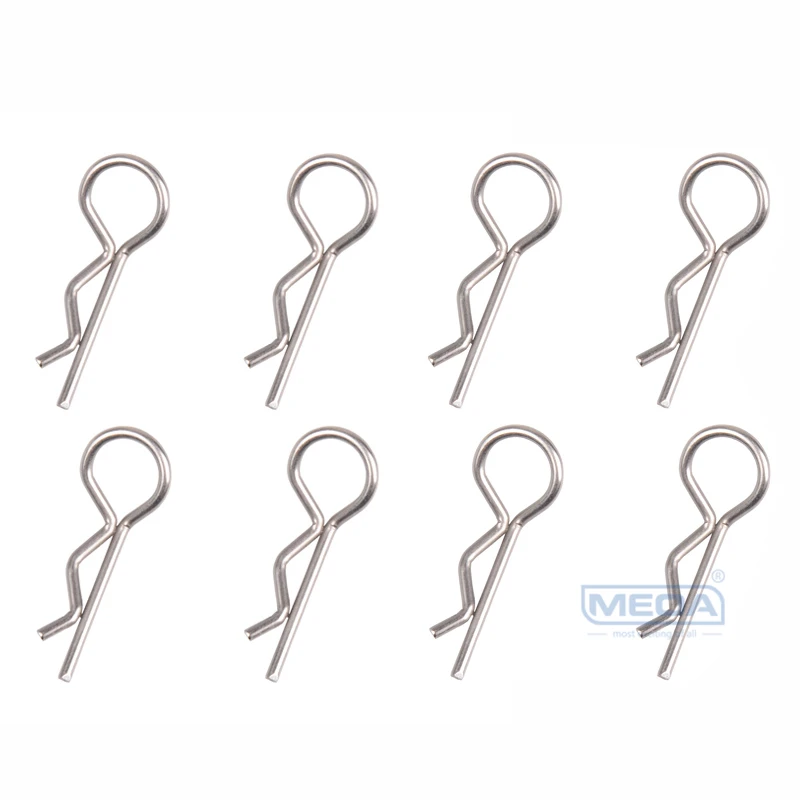 

8pcs/set R Pin Wltoys RC Car Spare parts K939-49 Car Shell Folder R-Type Pin 1.1*22.2mm Large R Pin B Pin for 12402/12403/12404