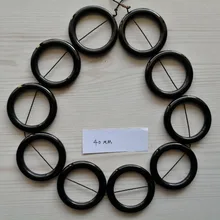 B0095 натуральный 40 мм круглый круг черный оникс камни камень свободные шарики 15,5 ''ювелирные изделия на нитях Создание DIY