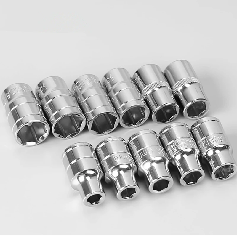 8 mm - jeu de douilles hexagonales 1-2 &quo, adaptateur à douilles ...