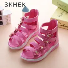 Girls Baby Gladiator Sandals Summer High Quality Children s Sandal For Girl Shoes Child Flowers Beach