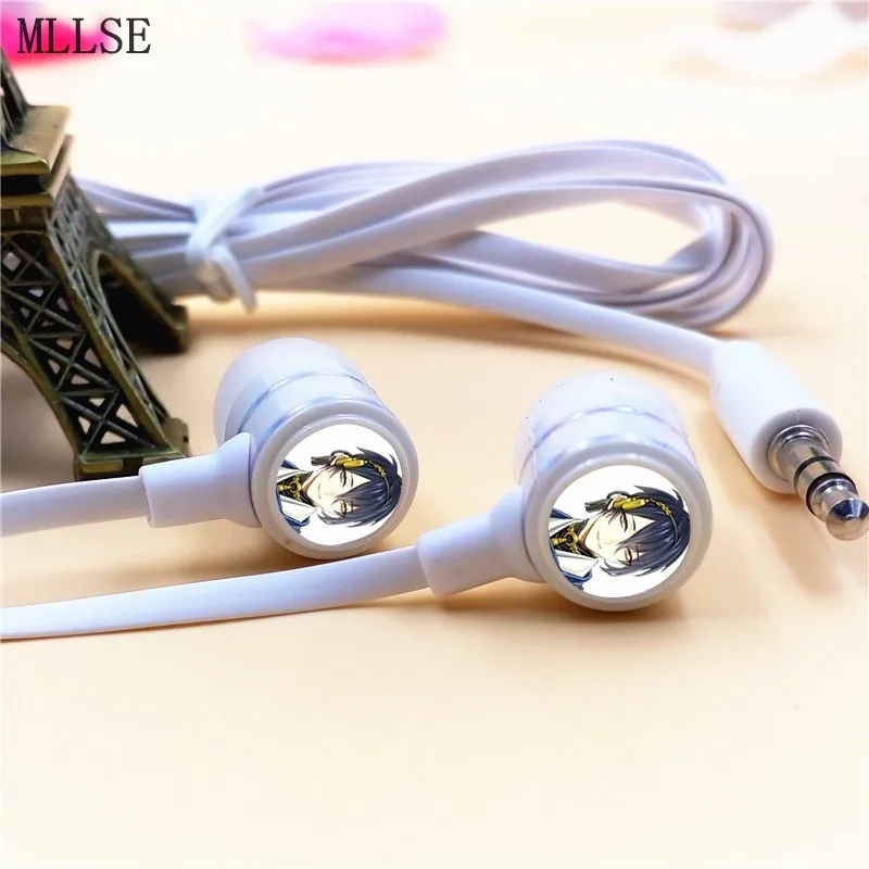 Anime Touken Ranbu Online Mikazuki In-ear Earphone 3.5mm Stereo Earbud Phone Music Game Headset for Iphone Samsung MP3 PSP Gift |