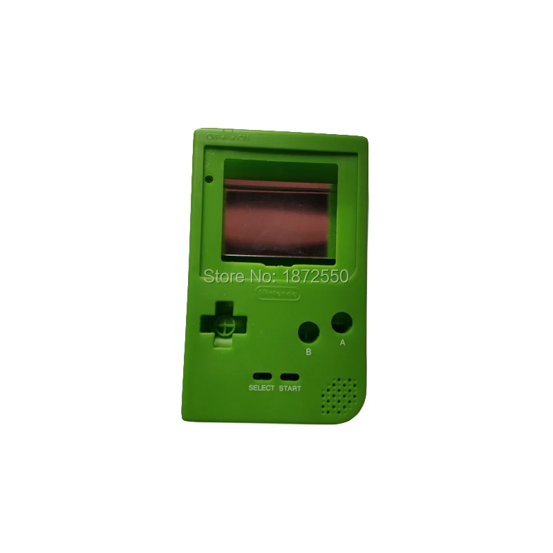 2 шт./партия,, Apple Green, игра футляр, пластиковая оболочка, чехол для Nintendo dogb, игровая карманная консоль для мальчика, консоль gbp, корпус