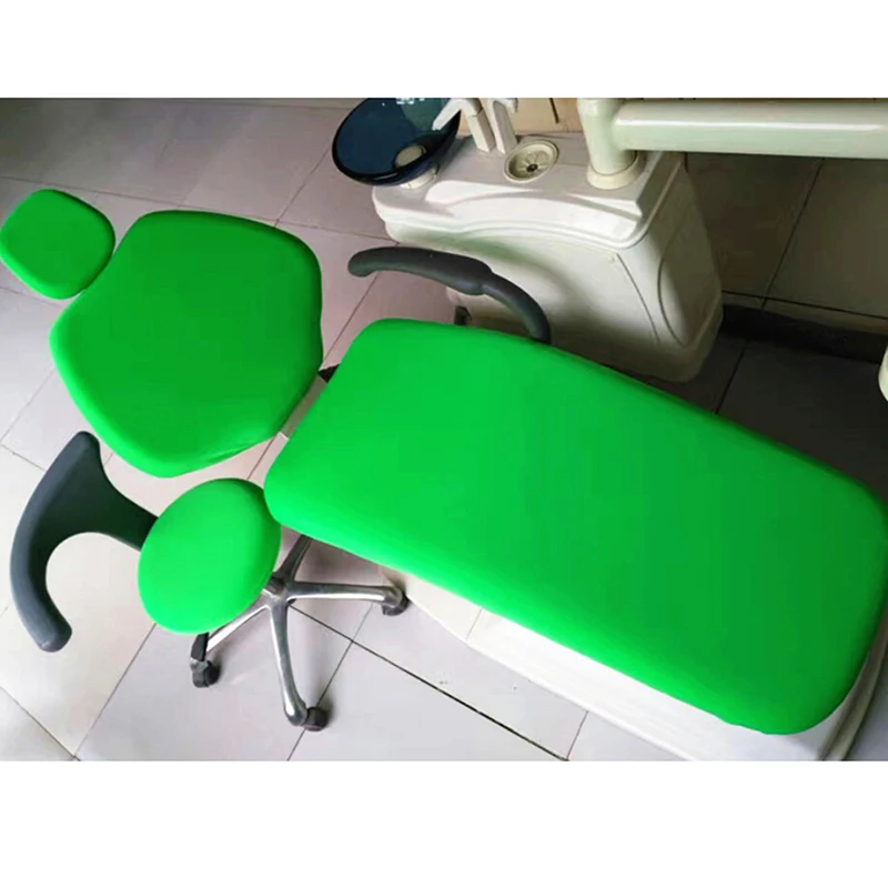 Стоматологический из искусственной кожи Блок Стоматологическое Кресло сиденья эластичные чехлы на кресла Водонепроницаемый Защитный чехол