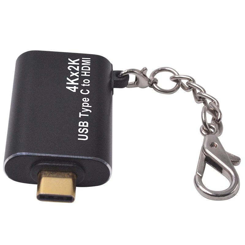 Elistoooop Тип C 3,1 штекер HDMI Женский мультимедийный OTG конвертер 4 к x 2 к разрешение дисплей монитор адаптер для Mac Book Pro