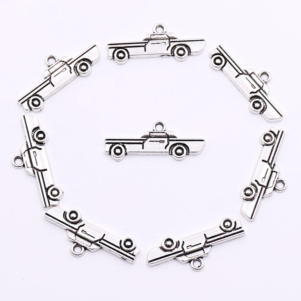 8pcs Car Shaped Pendants Charms for Jewelry Making DIY Craft Charms Accessories for Jewelry Bracelets Making Wholesale