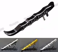 ЧПУ Алюминиевый Экзотические Kick Kickstand Сторона Стенд Для SUZUKI GSXR600 GSXR 600 2001 2002 2003 2004 2005 2006 2007 2008 2009 2010