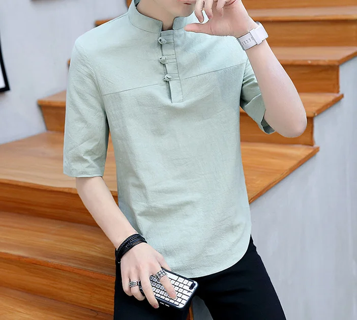 US $12.82 39% OFF|Short Sleeve Harajuku T shirt for Shanghai Men Clothing Chinese Traditional Cotton Linen Breathable Summer Outfits Tang Suit|Tops| US $12.82 39% OFF|Short Sleeve Harajuku T shirt for Shanghai Men Clothing Chinese Traditional Cotton Linen Breathable Summer Outfits Tang Suit|Tops|