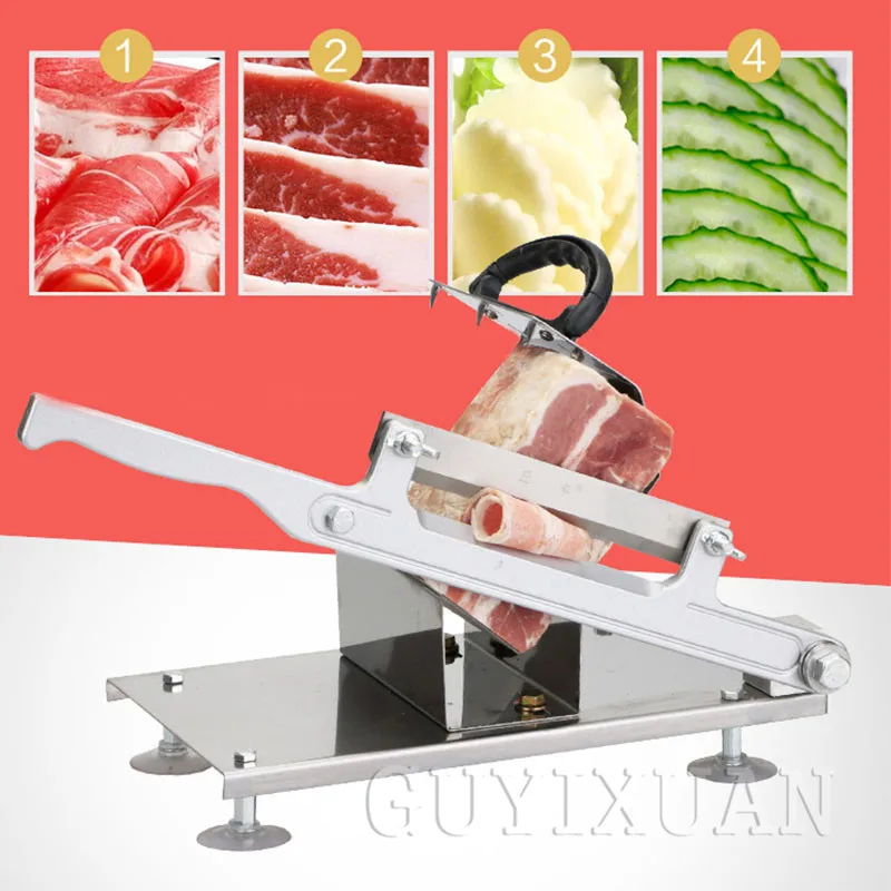 

GUYX home manual meat slicer Commercial desktop Easy-cut meat machine Meat grinder Beef and mutton slices