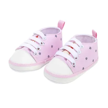 

Baby Spring Autumn Shoes for Girls Kids Soft Sole First Walkers Casual Canvas Shoes