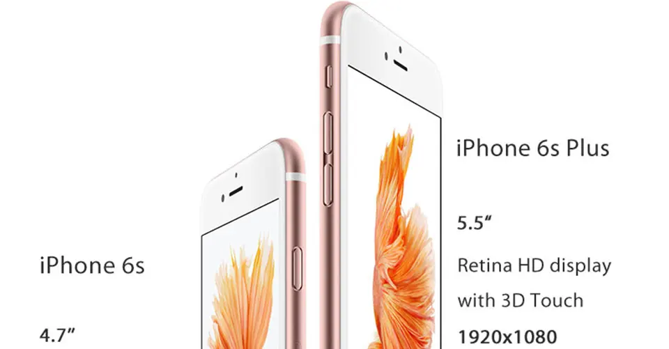 IPhone 6S разблокирована 4,7 дюймов двухъядерный процессор, 2 Гб Оперативная память 16 Гб/64/128 ГБ Встроенная память 12.0MP Камера LTE операционная система IOS ips за счет сканера отпечатков пальцев оригинальная б/у