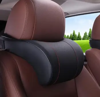 

2 Pieces Car Neck Pillow Memory Foam Pillow Neck Rest Auto Seat Headrest Cushion Pad Mat Fit For Toyota Mazda Ford Audi Passat