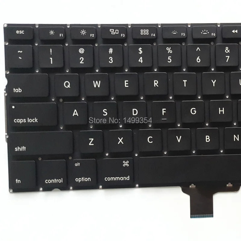 5 шт. натуральная A1278 US клавиатура для Apple Macbook Pro 13 ''A1278 клавиатура с Blacklight 2009-2012
