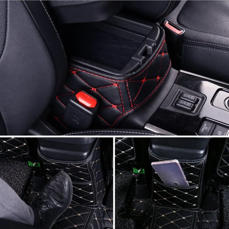 Автомобильный подлокотник чехол-накладка из искусственной кожи для MITSUBISHI outlander