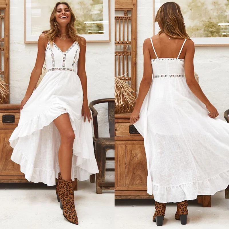 cotton summer dresses knee length