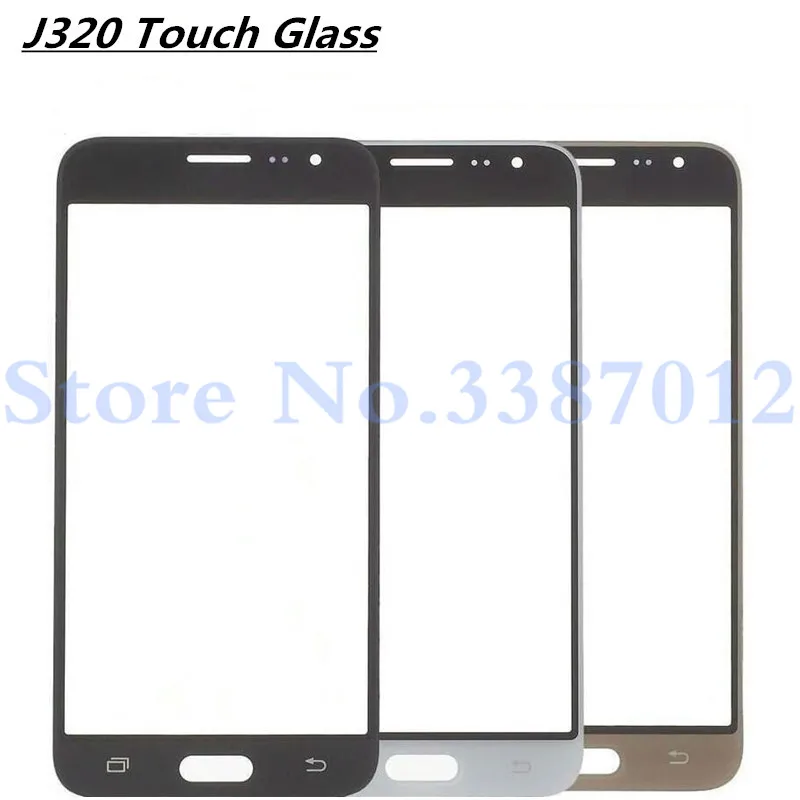 5.0'' Replacement Parts Touchscreen Front Glass Cover For Samsung Galaxy J3 2016 J320 J320F J320H Outer Lens | Мобильные