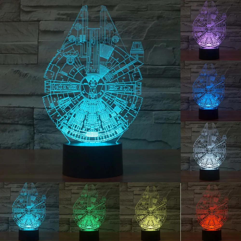 Luzes da Noite luz star wars millennium falcon as Baterias Estão Incluídas : Sim