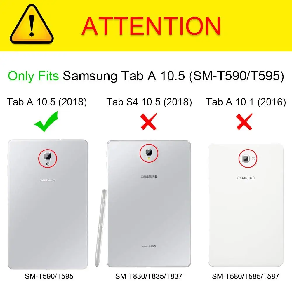 Для samsung Galaxy Tab A 10 5 T590 T595 T597 чехол детский противоударный Гибридный Силиконовый