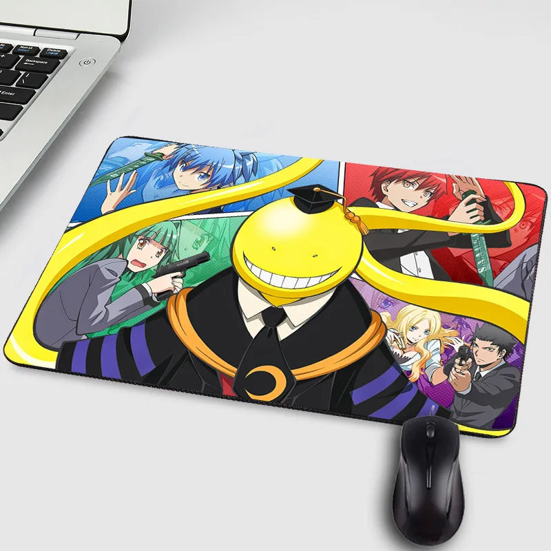 

Mairuige Funny Cool Animation Mousepad Assassination Classroom Anime Pc Computer Table Mat for Gamer Player Korosensei Pattern