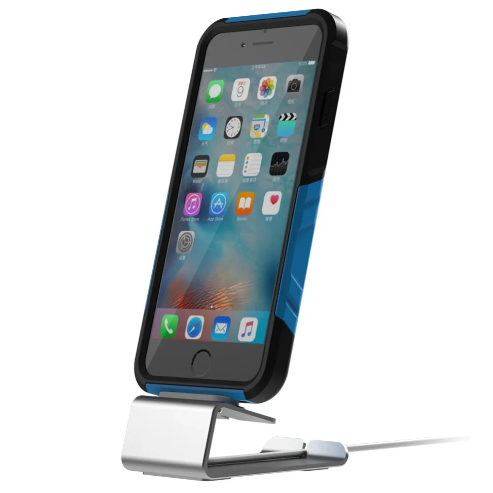 

Charger stand for mobile phone Holder For Airpods stand table base For iPhone 5/se/6/7/8/xr/xs Mini charging desk mobile support