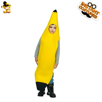 

DISPLAY Kid Banana Jumpsuit New Style Kids Food Cosplay Banana Costumes for Carnival Halloween Party