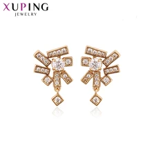 Xuping популярные серьги дизайн Позолоченные ювелирные изделия для женщин День Благодарения подарки S58.1-93464
