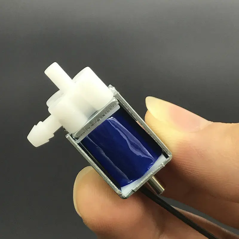 

DC 5V-6V 2-Position 3-Way Small Mini Electric Control Solenoid Valve for Air Gas exhaust Pump Monitor