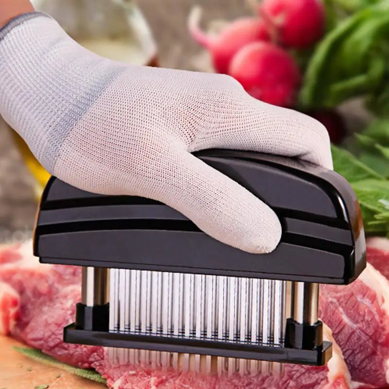 Meat Tenderizer With 48 Stainless Steel Ultra Sharp Needle Blades, Kitchen Meat Tenderizer Tool For Tenderizing Beef, BBQ And Marinade