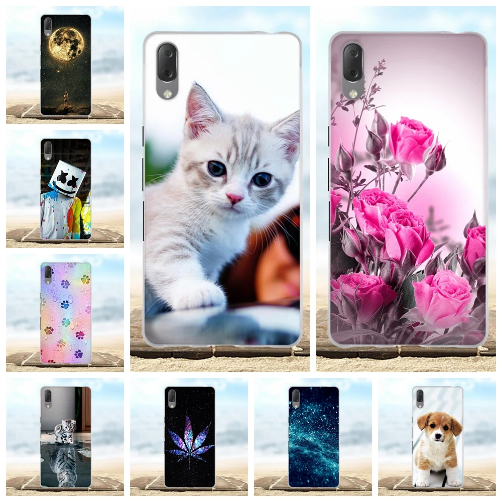 

For Sony Xperia L3 Case Thin Soft TPU Silicone For Sony Xperia L3 Cover Cute Animal Patterned For Sony Xperia L3 Bumper Coque